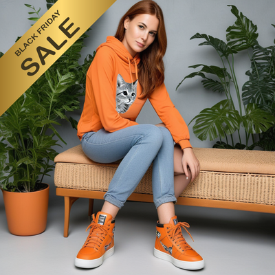 Dahlia™ – bottines en cuir pour amoureux des chats