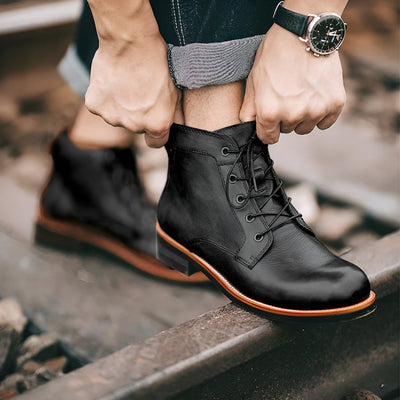Daniel™ - Bottes en cuir pour homme