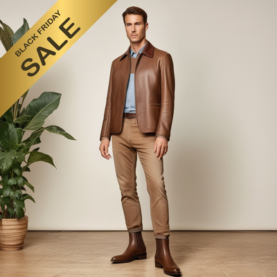 Ethan™ – Bottine Chelsea en cuir robuste