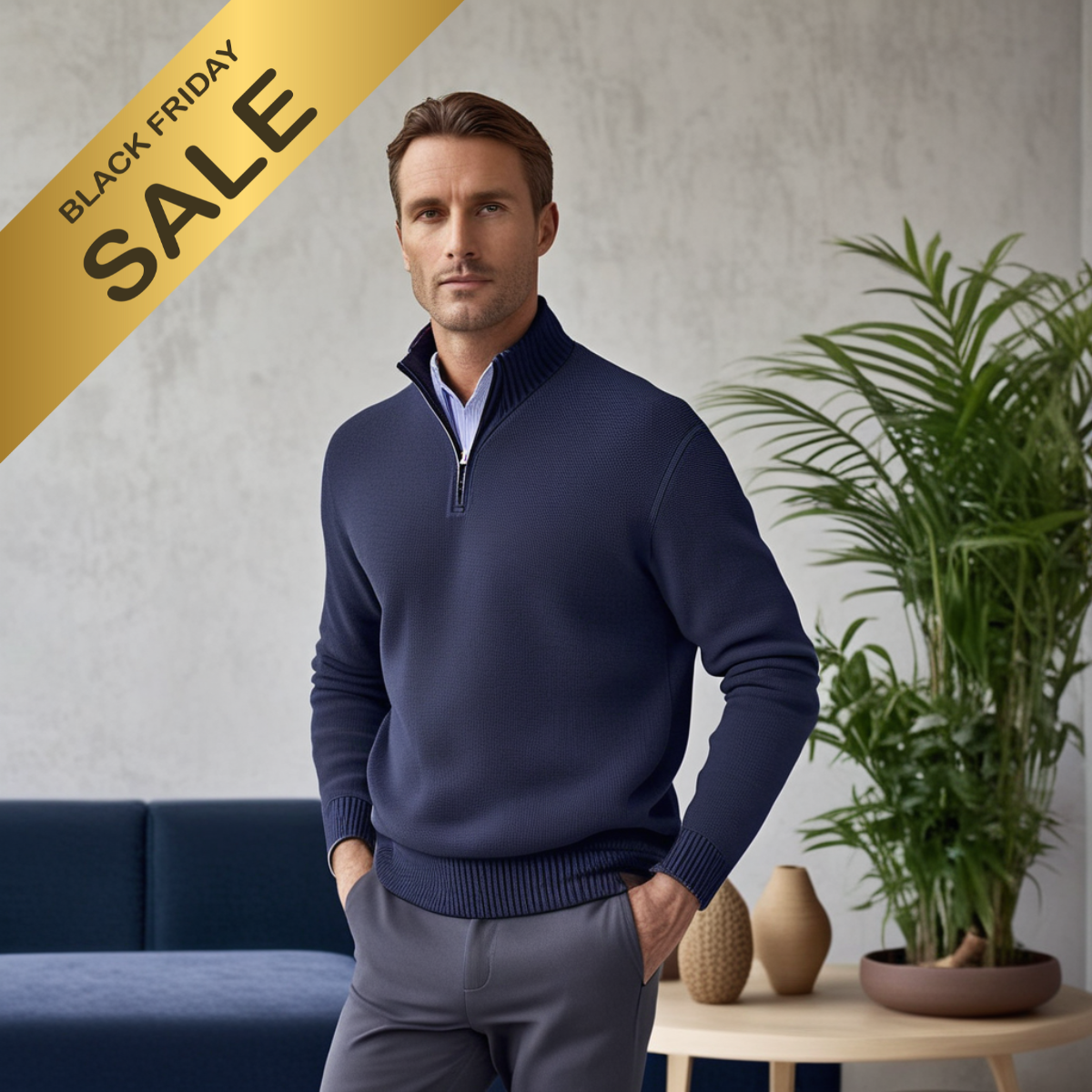 Evan™ – Élégance soignée, confiance naturelle