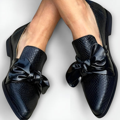Jacqueline™ – Mocassins avec Détail Nœud