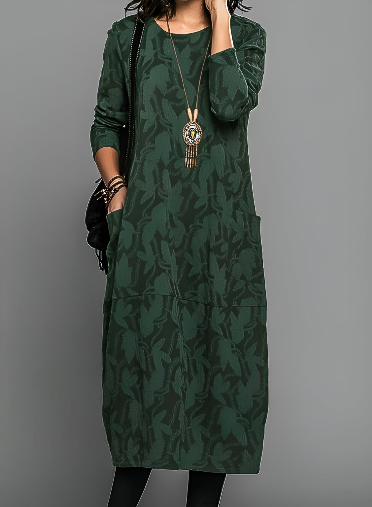 Jeanne™ – Robe d’hiver chaude à la coupe élégante