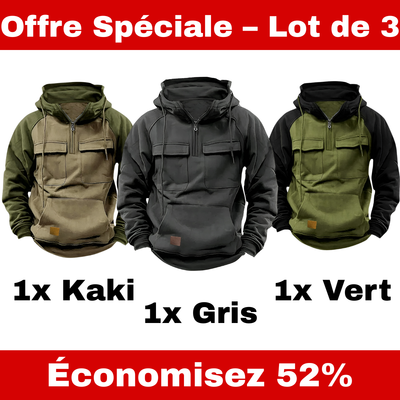 William™ - Sweat à Capuche d’Hiver Multifonctionnel