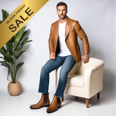 Loris™ - Bottines Chelsea en Cuir