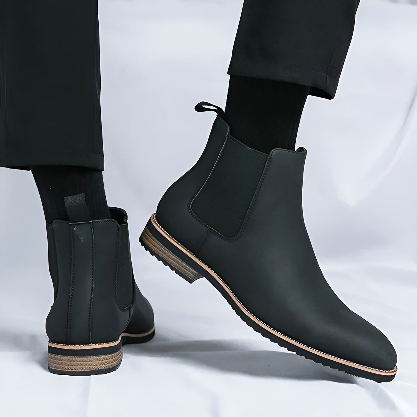 Loris™ - Bottines Chelsea en Cuir