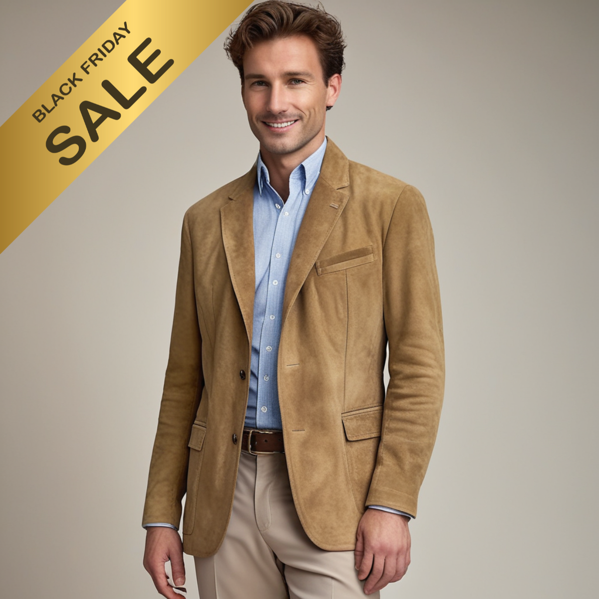Louis™ – Blouson en daim