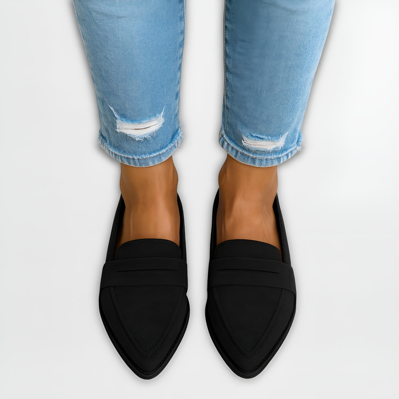 Ninon™ – Mocassins en Cuir Suédé