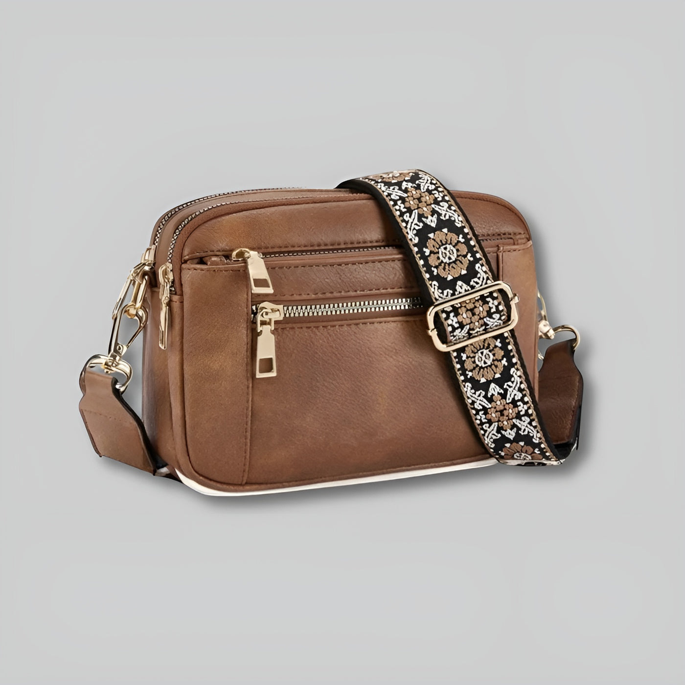 Romy™ – Élégant sac à bandoulière en cuir